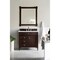 James Martin Vanities Brittany 36in Single Vanity, Burnished Mahogany w/ 3 CM Ethereal Noctis Quartz Top 650-V36-BNM-3ENC - alternate 2